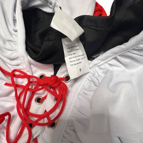 Spooktacular Pirate Men Costume Size Small - Picture 10 of 12